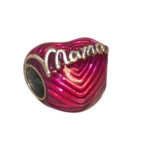 Pandora Radiating Love Mama Heart Charm